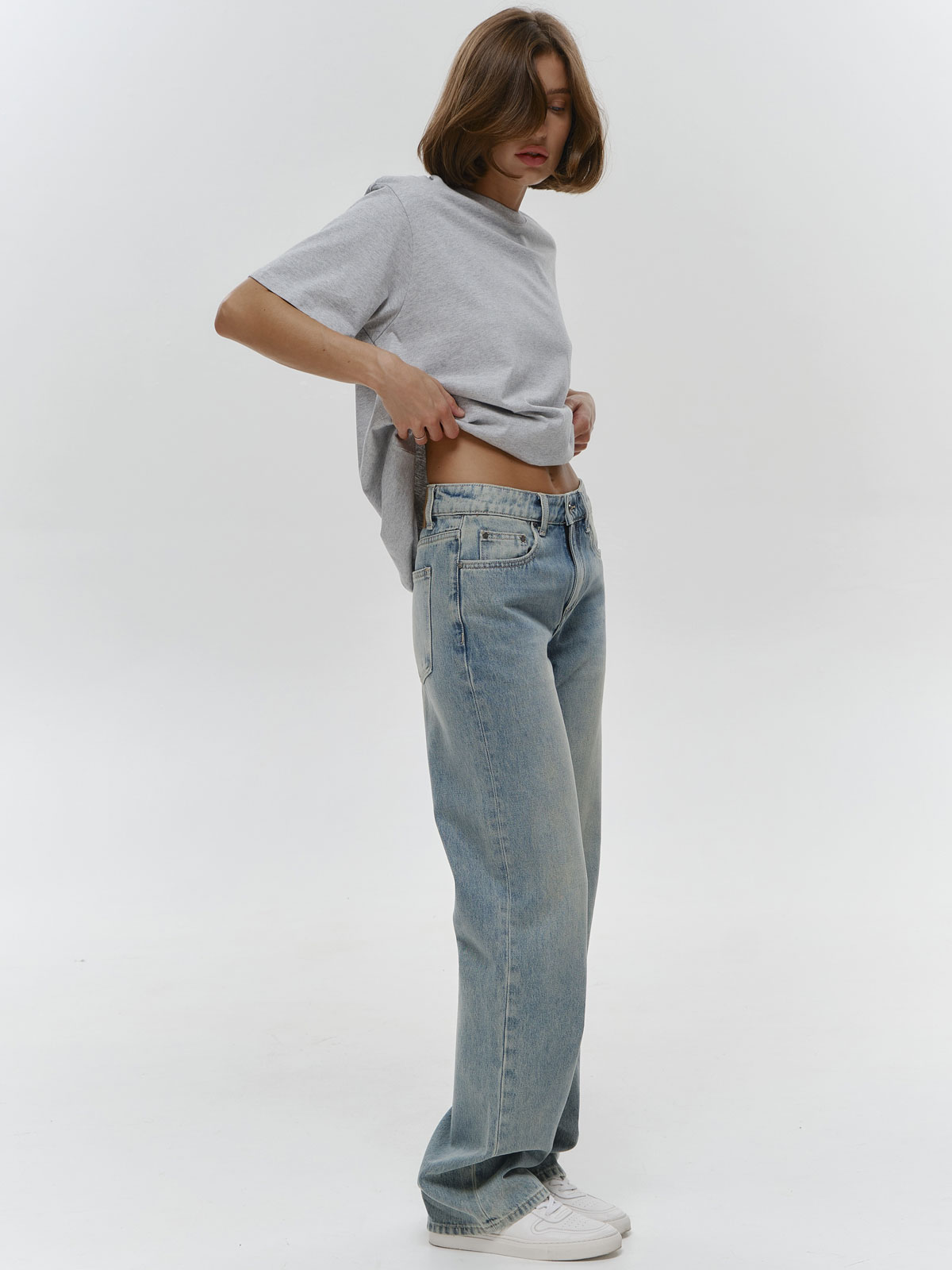 Джинсы LOOSE VINTAGE (индиго)