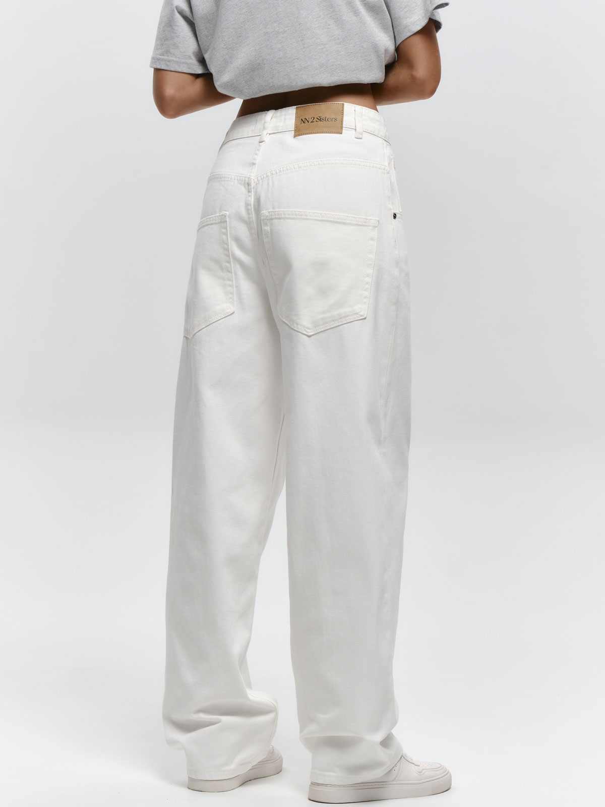 Джинсы LOW SLUNG BAGGY (белый)