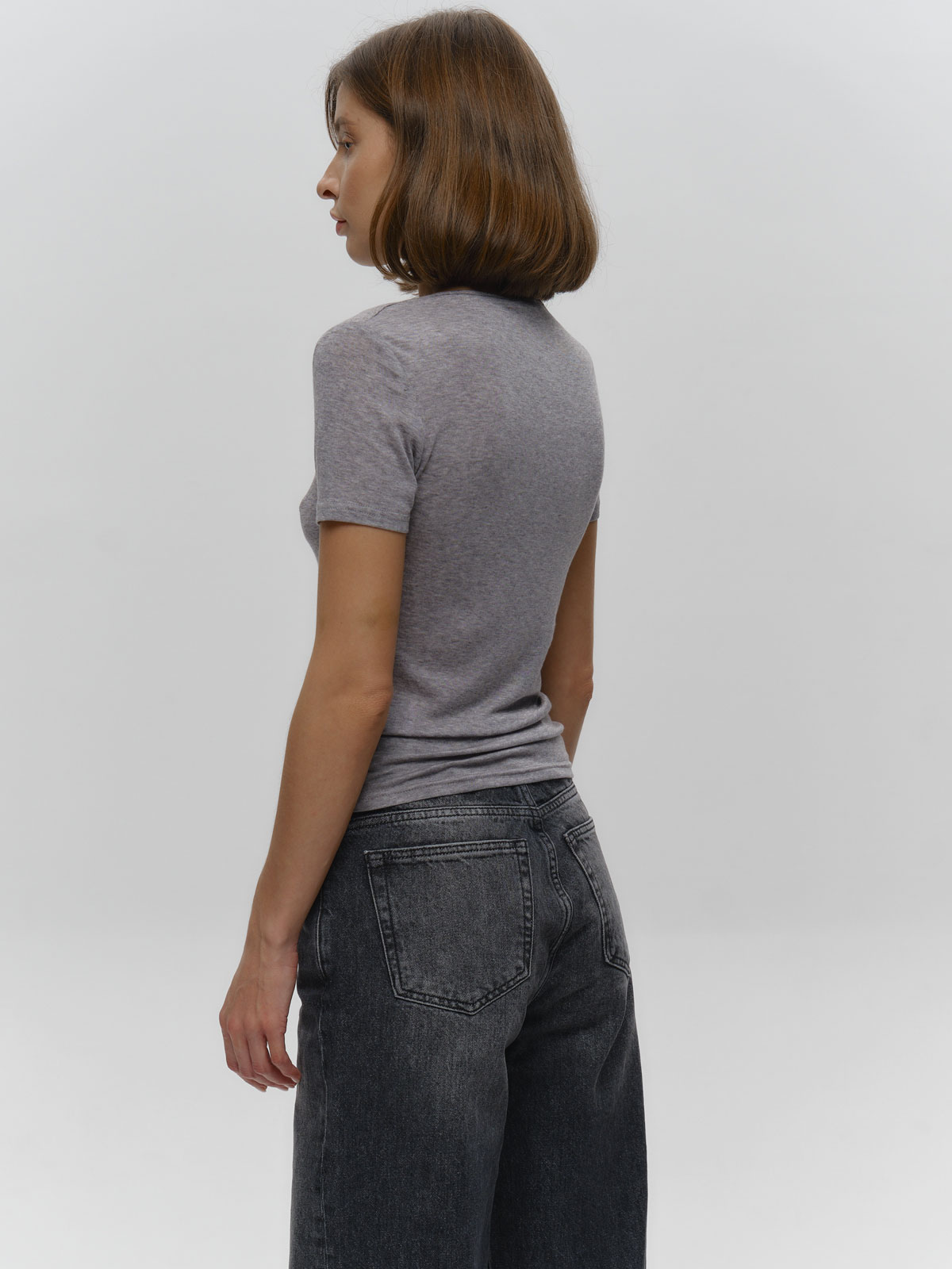 Футболка RELAX SLIM FIT (серый)