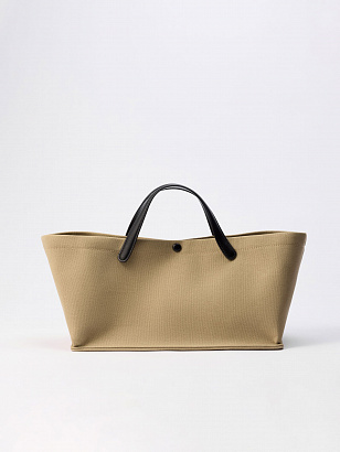 Сумка TOTE из канвы (бежевый)